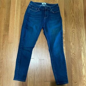 Dark blue skinny jeans